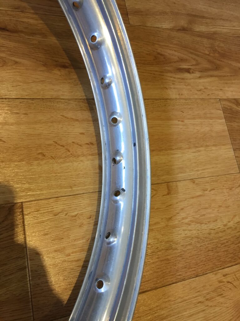 NOS SanRemo 19 inch x WM3 - 40 hole flanged alloy rim - Classic NOS SanRemo 19 inch x WM3 - 40 hole flanged alloy rim - Classic