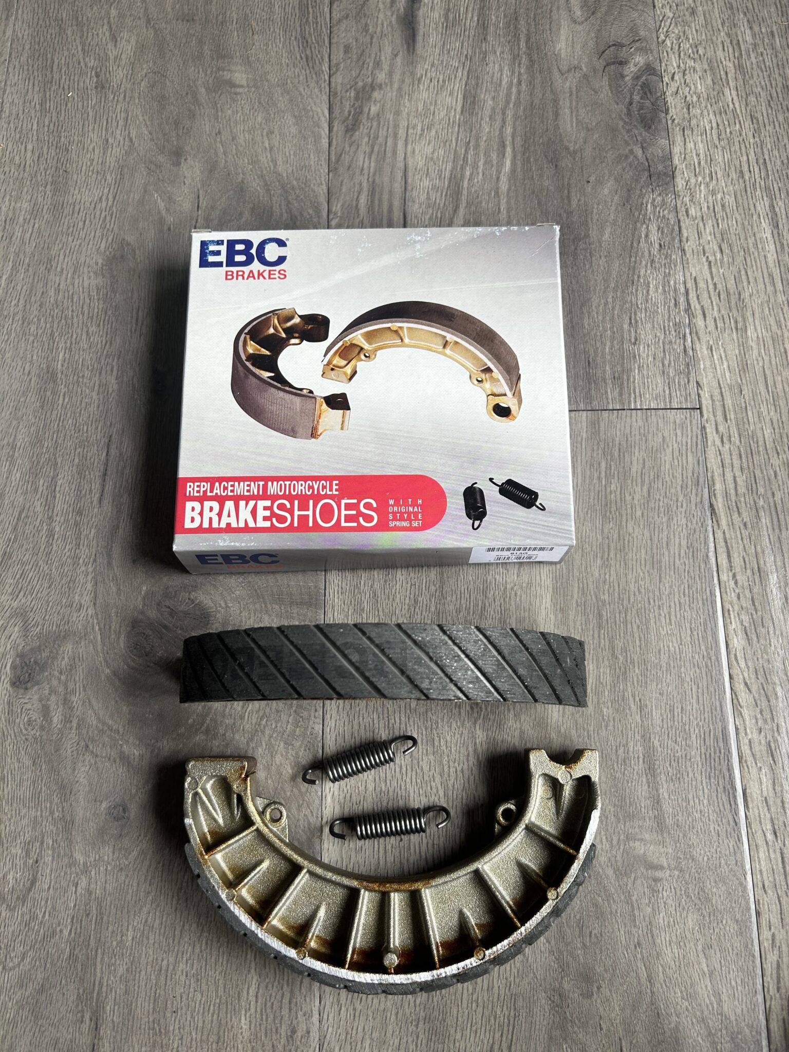 Ktm Rear Brake Spring Works KTM rear brake shoes with springs made by EBC (7 inch hub) – Classic ...